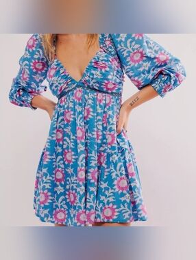 NWT Free People Sacha Mini Dress